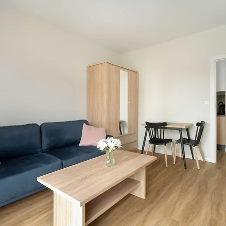 Spacious And Cosy In With Parking, Desk And Balcony By Renters Lejlighed Poznań